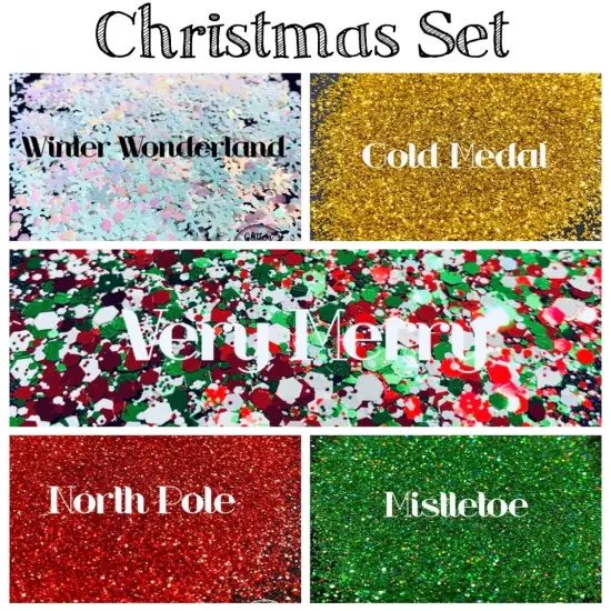 Glitter Christmas Set by Glitter Heart Co.&trade; {3}