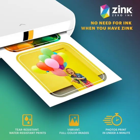 Kodak 2x3&rdquo; Zink Pre-Cut Sticker Photo Paper (30 Sheets) for the Kodak 2x3&rdquo; Instant Printers (Except Printomatic) {4}