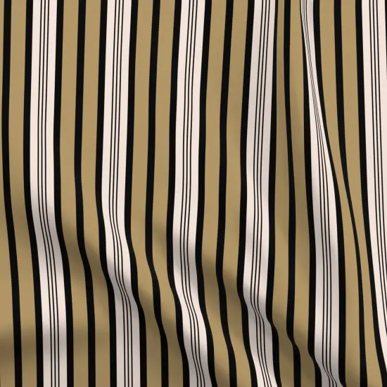 Various Fabrics by the Yard or Fat Quarter Brown Stripes Boho Stripe Neutral Cottagecore Grandmillennial Directional Granny Chic Modern Custom Printed Fabric by Spoonflower {5}