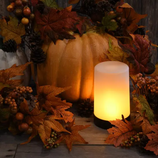 Mod Lighting and Decor Battery-Operated Flame-Effect LED Light - 5.75" White {4}