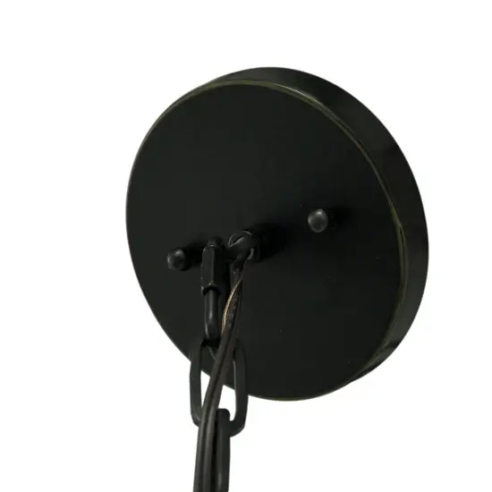 Mid Century Modern Bronze Ceiling Mount Light Geometric Chandelier Pendant Lamp {5}