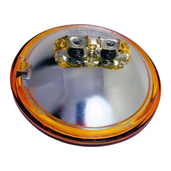 4415A - 35w 12.8v PAR36 Amber Sealed - GE 24499 Replacement Bulb {2}