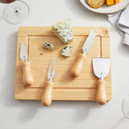 Henckels 5-pc Cheese Knife Set {4}