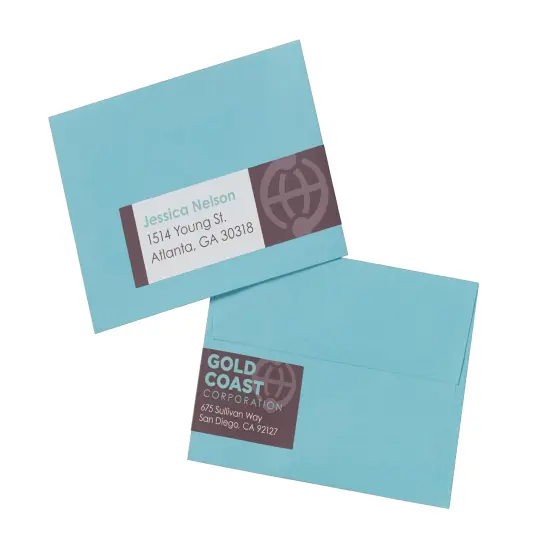 Avery Printable Wraparound Rectangle Labels, 7.85" x 1.75", Textured White, 50 Customizable Labels (22838) {6}