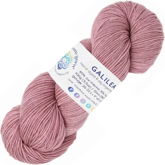 Living Dreams Yarn Galilea: Colorful Superwash Merino Sock Yarn. Super Soft and Strong. Hand Dyed to Perfection Cassiopeia {1}