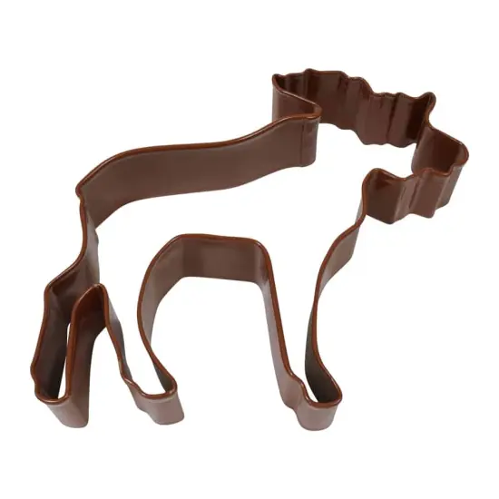 Moose Cookie Cutter (Brown, 4") {1}