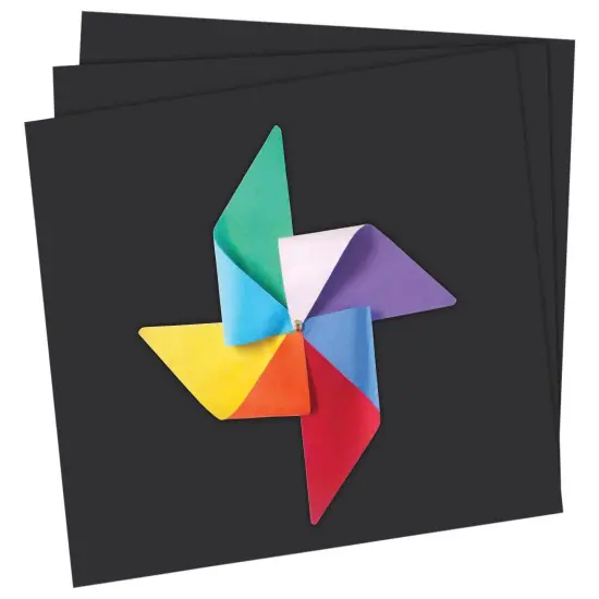 School Smart Railroad Board, 22 x 28 Inches, 6-Ply, Black, Pack of 25 {5}