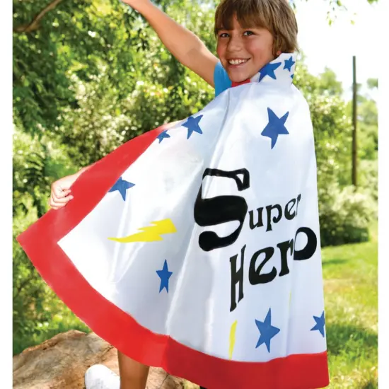 Superhero Capes Craft Kit, Large Capes 30"L (Pack of 12) (Pack of 12) {3}