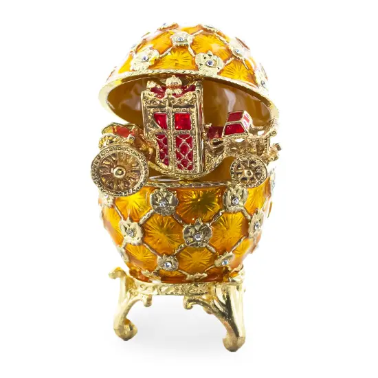 1897 Coronation Royal Imperial Easter Egg 2.5 Inches {3}
