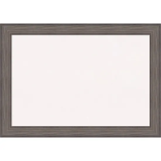 Country Barnwood Wood Framed Corkboard, White Cork {1}