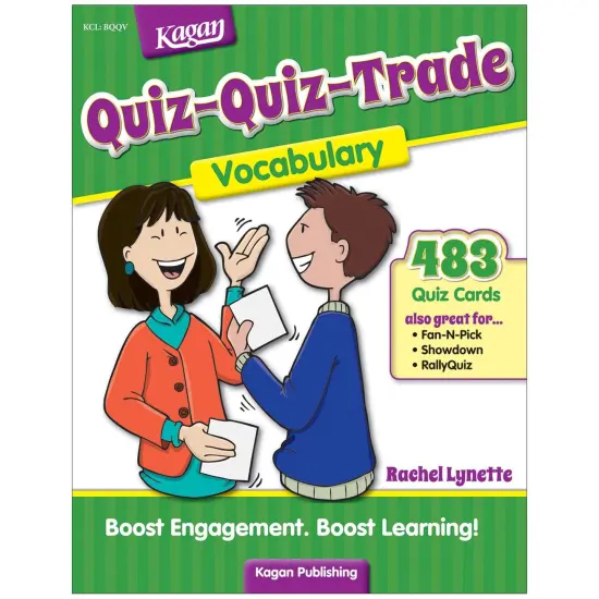 Quiz-Quiz-Trade, Vocabulary for Grades 2-6 {1}
