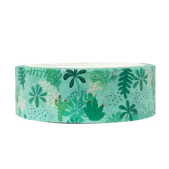 Wrapables Washi Masking Tape Green Ferns {1}