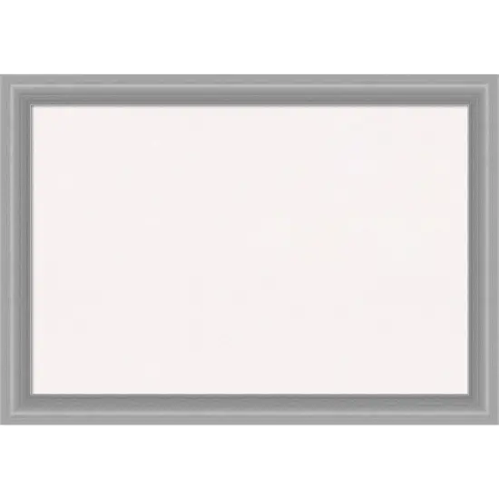 Peak Polished Nickel Narrow Framed Corkboard, White Cork {1}