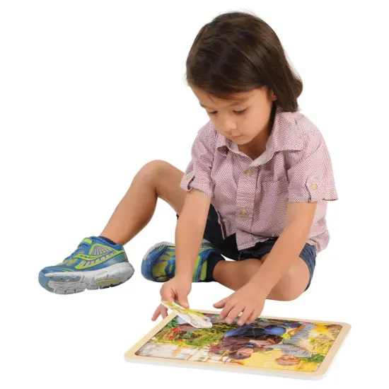 Kaplan Early Learning Company Four Seasons Puzzles - Set of 8 {3}