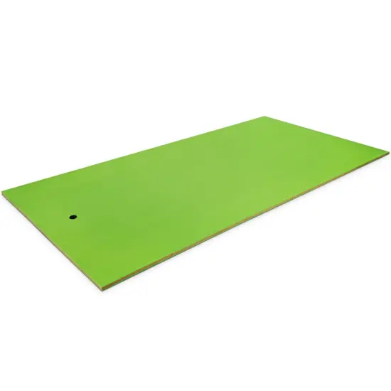 XPE Foam Floating Water Pad for 4-6 People, Anti-Puncture and Easy Storage Green {1}