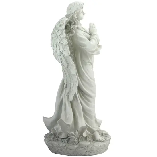Northlight 24.5" Light Olive Green Praying Angel Decorative Outdoor Garden Statue {6}
