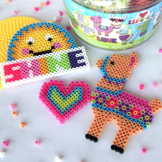 Perler Fused Bead Bucket Kit-Llama {3}