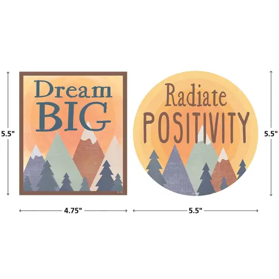 Moving Mountains Positive Sayings Accents, 30 Per Pack, 3 Packs {2}