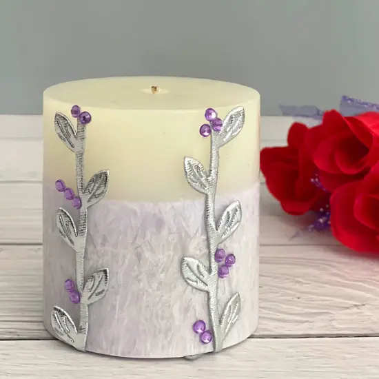 Wrapables Artificial Hanging Plants, Artificial Vines for Home & Party Decor, Wreaths, and DIY Arts & Crafts, 32.8 Feet Silver {5}