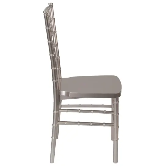 Emma and Oliver Wedding & Event Resin Stacking Chiavari Dining Chair Gold {9}