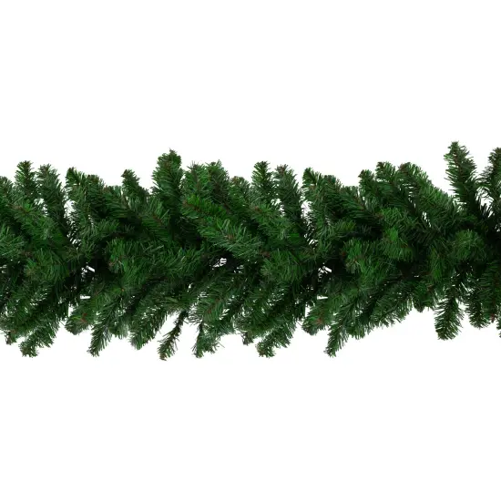 Northlight Balsam Pine Artificial Commercial Christmas Garland - 50' x 14" - Unlit Green {5}