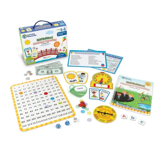 Skill Builders Summer Learning Activity Set - K to 1st {1}