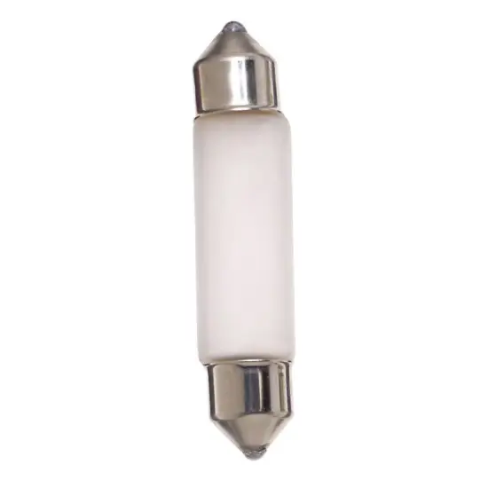 Satco S6989 5W 12V T3.25 Frost SV8.5-8 Festoon Festoon Xenon Miniatures Lamps {1}