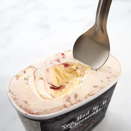 Rada Ice Cream Scoop, Stub Nose Design, Sturdy, Rugged Construction, Holds Up and Digs Down Into Solid-Packed Ice Cream {4}