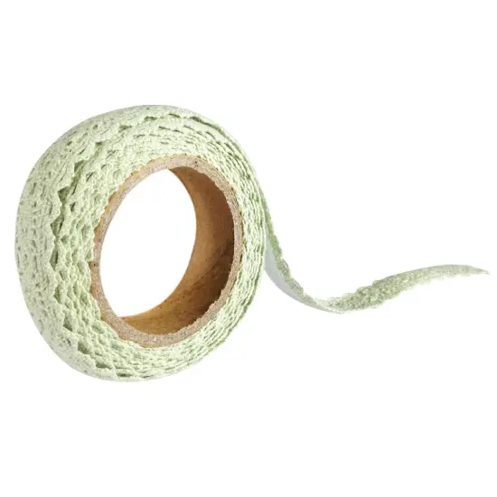 Wrapables Decorative Lace Tape (Set of 3) Light Green {3}