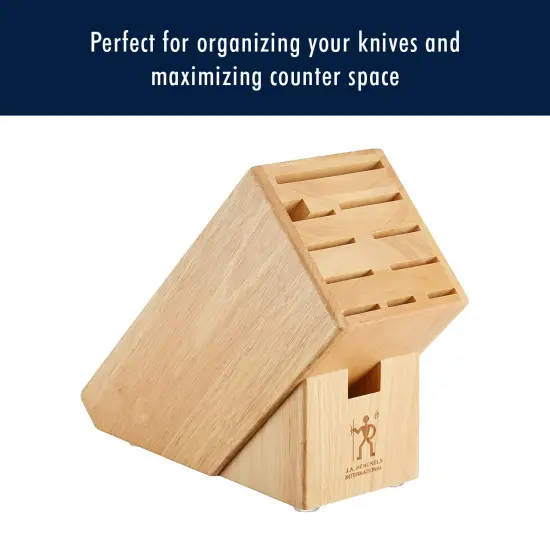 Henckels Hardwood Knife Block, Knife Storage, 11-slot {4}