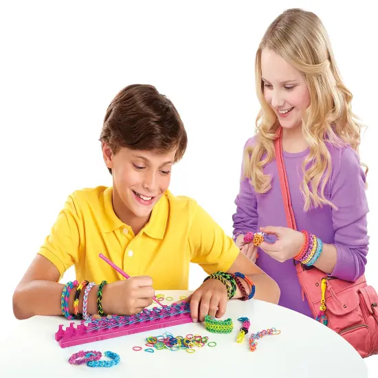 Cra-Z-Art Cra-Z-Loom Rubber Band Loom Kit-Unicorn And Neon Assortment {5}