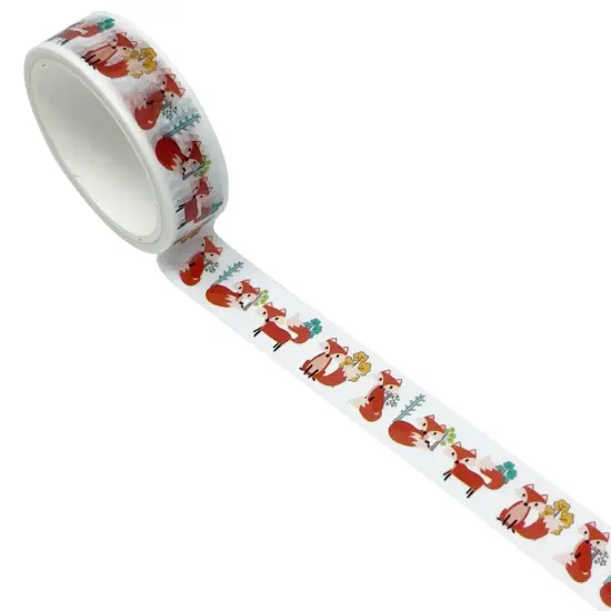 Wrapables Washi Masking Tape Fox and Floral {2}