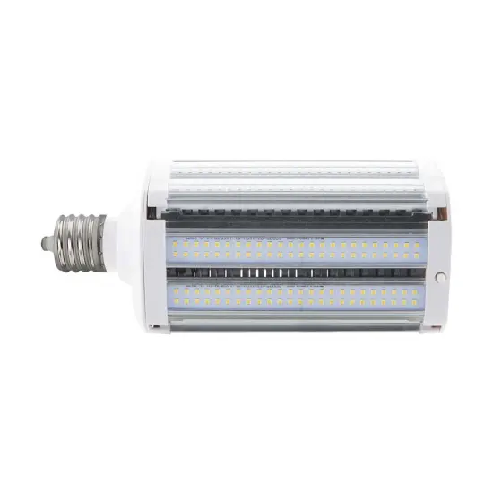 Satco 110w LED Hi-lumen shoe box style lamp fixture 3000K Mogul Base 100-277V Warm White {5}