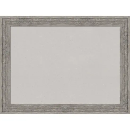 Regis Barnwood Grey Wood Framed Corkboard, Grey Cork {1}