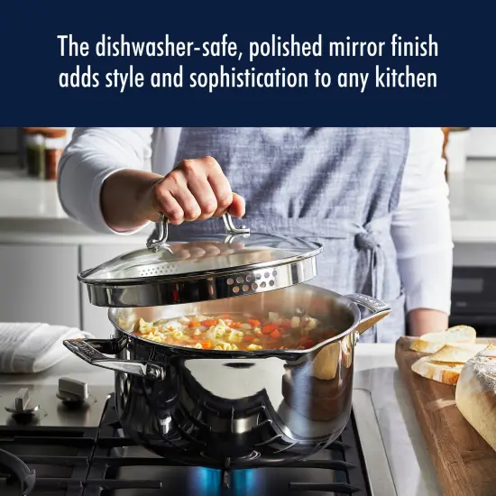 Henckels Clad H3 10-pc Stainless Steel Cookware Set {5}