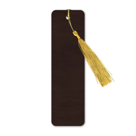 Gallery Leather Bookmark - 7"x2" Freeport Mocha {1}