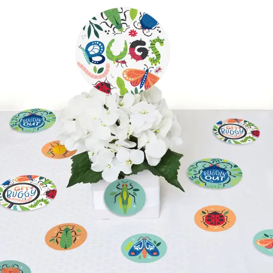 Big Dot of Happiness Buggin' Out - Bugs Birthday Party Giant Circle Confetti - Party Decorations - Large Confetti 27 Count {7}