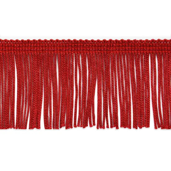 20 Yards of 2" Chainette Fringe Trim | 20 yard cut Red {1}