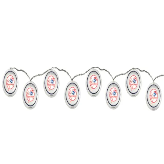 New York Yankees LED String Light Set 8.5 Feet Long {1}
