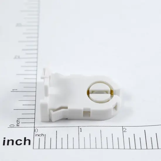 Satco T8 and T12 FL13 Rotary Locking Replacement Snap Wing Mounting White {2}