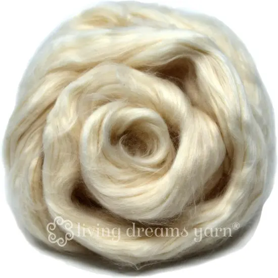 Egyptian Cotton - Beautifully Dyed Vivid Colors, Combed Top Roving for Spinning, Blending, Felting, Weaving. {1}