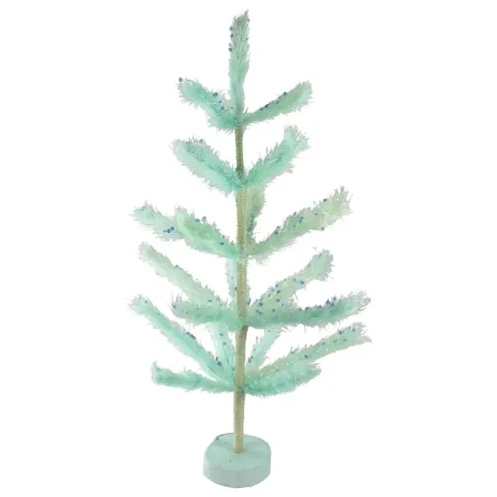 Northlight 2.5' Pastel Green Sisal Pine Artificial Easter Tree {1}
