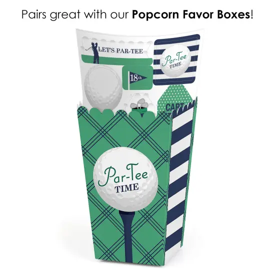 Big Dot of Happiness Par-Tee Time - Golf - Birthday or Retirement Party Favor Sticker Set - 12 Sheets - 120 Stickers {7}