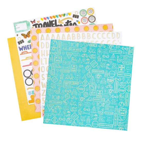 Vicki Boutin Where To Next Project Pad 12"X12"-316 Pieces {3}