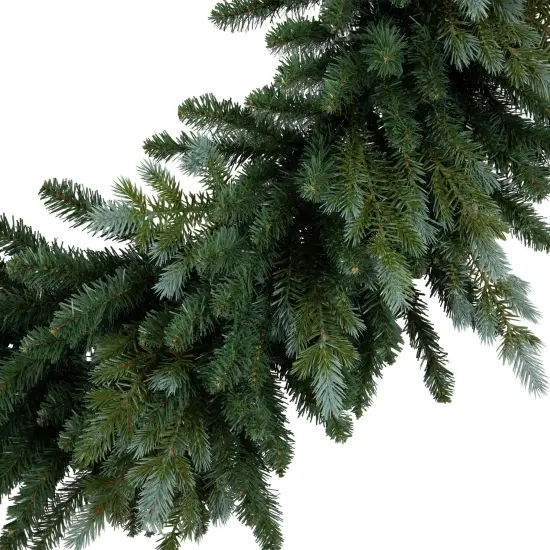 Northlight Real Touch&trade; Blue Spruce Artificial Christmas Wreath - 48" - Unlit Green {5}