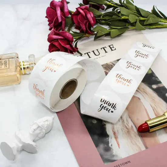 Kitcheniva 500 Pcs Thank You Stickers Supporting Business Labels Decor DIY {6}