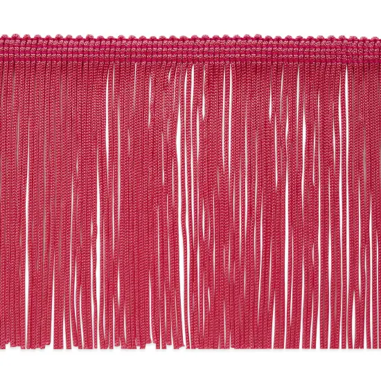 20 Yards of 4" Chainette Fringe Trim | 20 yard cut Hot Pink {1}