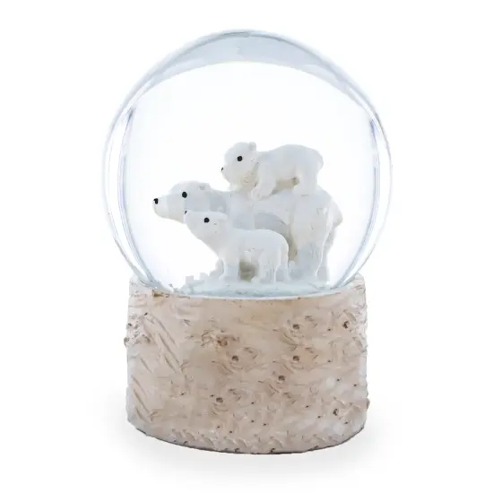 Polar Bears Mini Water Snow Globe {4}