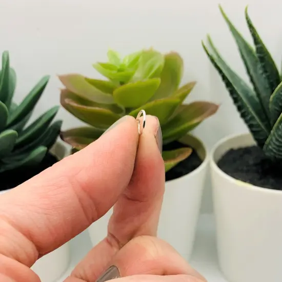 100, 500 or 1,000 Pieces: 7 mm Bright Silver Jump Rings, 21g {4}