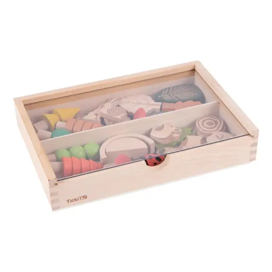 TickiT Woodland Trail Accessory Set - 37 Assorted Wooden Shapes {5}